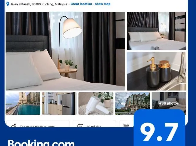 Kuching Town - Riverbed - Luxury Resort Condo
